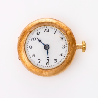 9ct Rose Gold, 25mm Pocket Watch Case