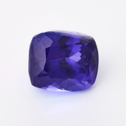 A Loose, Cushion-Cut 13.33ct Tanzanite