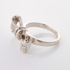 18ct White Gold, 0.55ct Diamond Bow Ring - 2