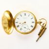 18ct Yellow Gold, 50mm W.H & S Jackson, London Full-Hunter Pocket Watch, circa 1862