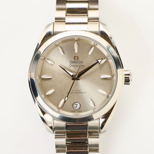Stainless Steel, OMEGA Seamaster Aqua Terra 150M Shades Collection "Sandstone" Automatic Wristwatch, circa 2025