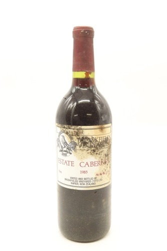 (1) 1985 Brookfields Vineyards Estate Cabernet, Napier (SOL)