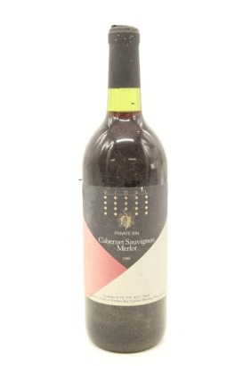 (1) 1986 Vidal Private Bin Cabernet Sauvignon - Merlot, Hawke's Bay