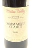 (1) 1984 Matua Valley Waimauku Claret, Waimauku - 2