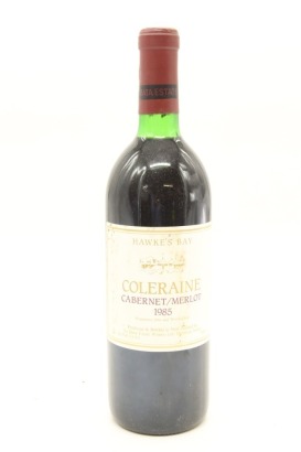 (1) 1985 Te Mata Estate Coleraine, Hawke's Bay