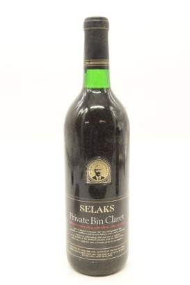 (1) 1986 Selaks Private Bin Claret, Auckland