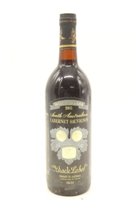 (1) 1983 Wolf Blass Black Label Cabernet Sauvignon, South Australia
