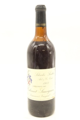 (1) 1983 Abel & Co Schroder Southee Limeburner's Bay Cabernet Sauvignon, Kumeu
