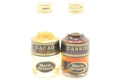 (1) Marie Brizard Miniatures, 2 Bottles Sold as One Lot