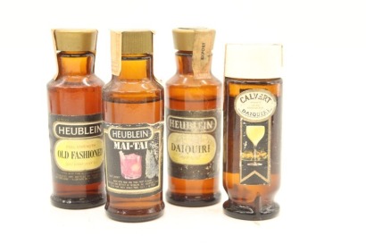 (1) Mixed Cocktail Miniatures, 4 Bottles Sold as One Lot