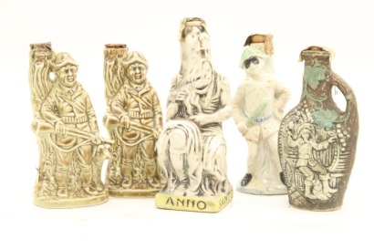 (1) Mixed Italian Wine Miniatures, 5 Bottles Sold as One Lot