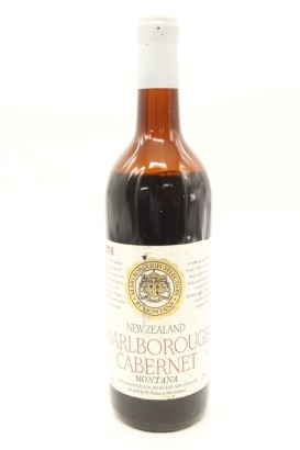 (1) 1978 Montana Marlborough Cabernet Sauvignon, Marlborough (MS)