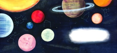 SARAH WILKINS Abigail & the Birth of the Sun - The Family of Planets