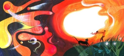 SARAH WILKINS Abigail & the Birth of the Sun - Clouds of Stardust