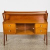 A Mid-Century Oak and Mahogany Sideboard