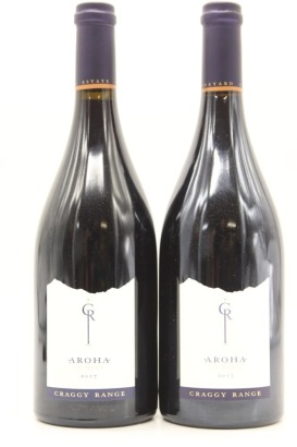 (2) 2017 Craggy Range Aroha Pinot Noir, Martinborough