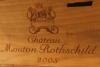 (12) 2003 Chateau Mouton Rothschild, Pauillac (OWC) [JR19] [RP95]  - 3