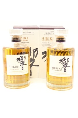 (2) Hibiki 'Japanese Harmony' Blended Whisky, 43% ABV (GB)