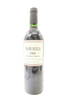 (1) 1986 Goldwater Estate 'Nob Hill' Cabernet - Merlot, Waiheke Island