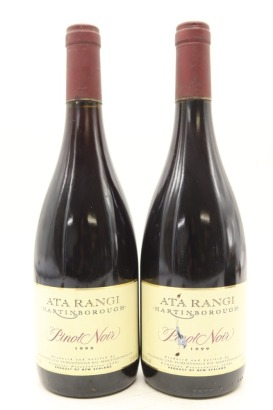 (2) 1999 Ata Rangi Pinot Noir, Martinborough
