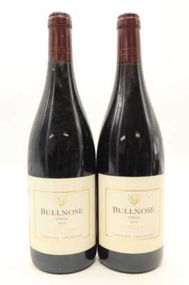(2) 2010 Te Mata Estate Bullnose Syrah, Hawke's Bay [BC96]