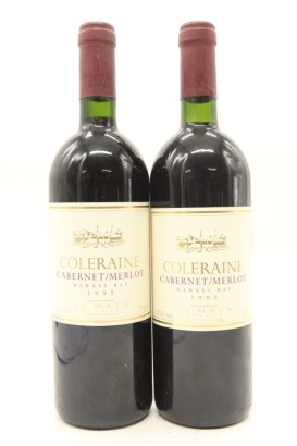 (2) 1995 Te Mata Estate Coleraine, Hawke's Bay