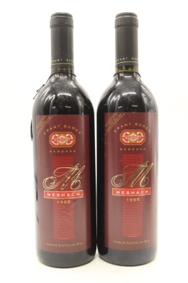 (2) 1995 Grant Burge Meshach Shiraz, Barossa Valley
