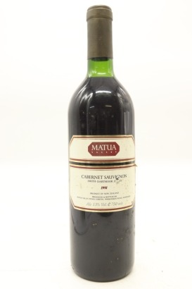 (1) 1991 Matua Valley Wines 'Smith-Dartmoor Estate' Cabernet Sauvignon, Hawke's Bay