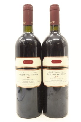 (2) 1996 Matua Valley Wines 'Smith-Dartmoor Estate' Cabernet Sauvignon, Hawke's Bay