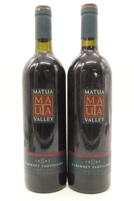 (2) 1997 Matua Valley Wines 'Smith-Dartmoor Estate' Cabernet Sauvignon, Hawke's Bay