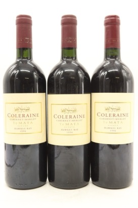 (3) 1996 Te Mata Estate Coleraine, Hawke's Bay