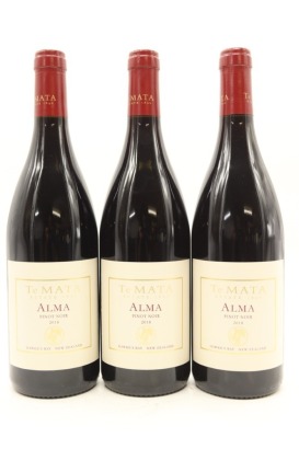 (3) 2018 Te Mata Estate Alma Pinot Noir, Hawke's Bay [JR17]