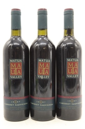 (3) 1997 Matua Valley Wines 'Smith-Dartmoor Estate' Cabernet Sauvignon, Hawke's Bay