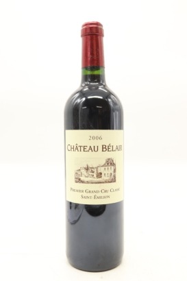 (1) 2006 Chateau Belair (Belair-Monange) Premier Grand Cru Classe Saint-Emilion, Bordeaux