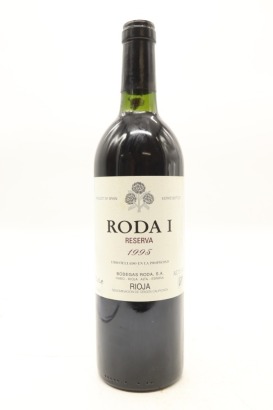 (1) 1995 Bodegas Roda 'Roda I' Reserva, Rioja DOCa