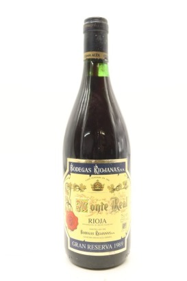 (1) 1989 Bodegas Riojanas Monte Real Gran Reserva, Rioja DOCa