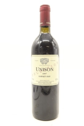 (1) 1997 Unison Vineyard Selection, Gimblett Gravels