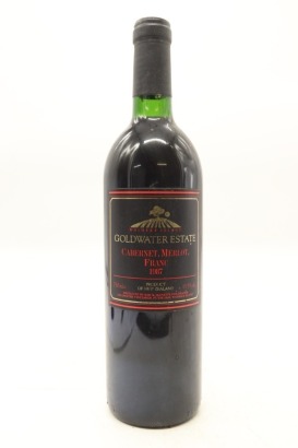 (1) 1987 Goldwater Estate Cabernet Sauvignon - Merlot - Cabernet Franc, Waiheke Island