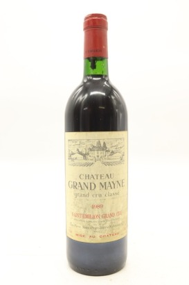 (1) 1989 Chateau Grand Mayne, Saint-Emilion Grand Cru