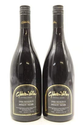 (2) 2006 Gibbston Valley Reserve Pinot Noir, Central Otago