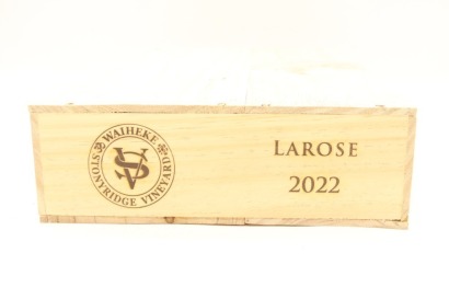 (6) 2022 Stonyridge Vineyard Larose, Waiheke Island (OWC)