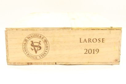 (6) 2019 Stonyridge Vineyard Larose, Waiheke Island (OWC)