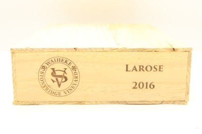(6) 2016 Stonyridge Vineyard Larose, Waiheke Island (OWC)