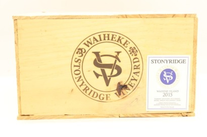 (6) 2015 Stonyridge Vineyard Larose, Waiheke Island (OWC)