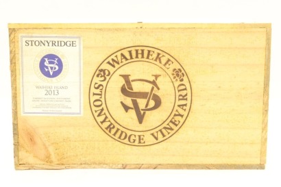 (6) 2013 Stonyridge Vineyard Larose, Waiheke Island (OWC)