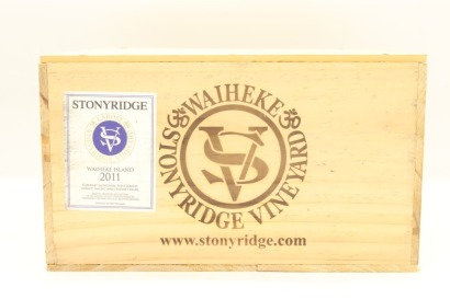 (6) 2011 Stonyridge Vineyard Larose, Waiheke Island (OWC)