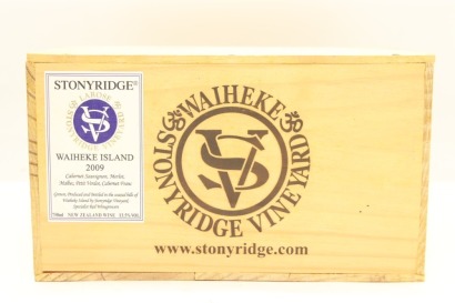 (6) 2009 Stonyridge Vineyard Larose, Waiheke Island (OWC)