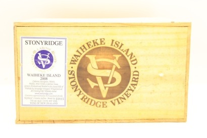 (6) 2008 Stonyridge Vineyard Larose, Waiheke Island (OWC)