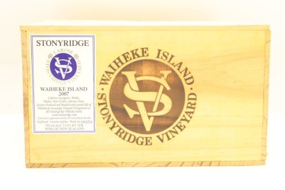 (6) 2007 Stonyridge Vineyard Larose, Waiheke Island (OWC)