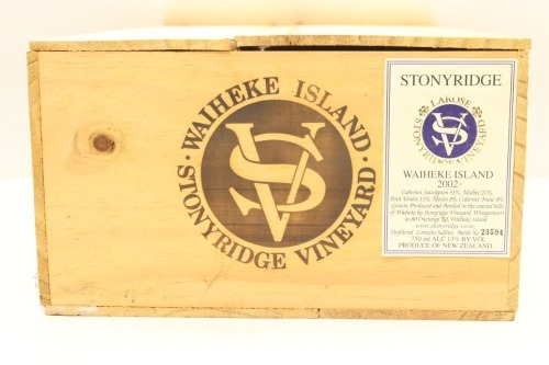 (12) 2000 Stonyridge Vineyard Larose, Waiheke Island (OWC)